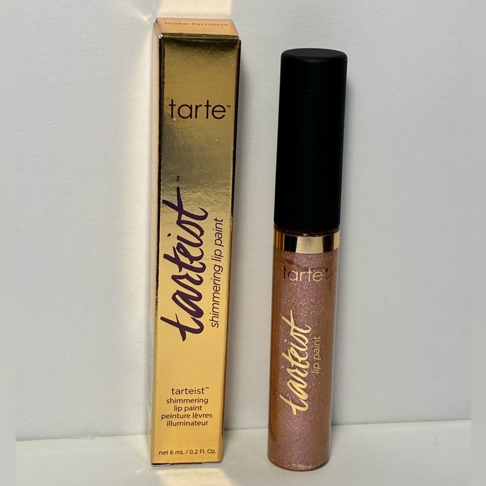 Tarte Tarteist Shimmering Lip Paint in Insta-Famous DISCONTINUED HTF New In Box